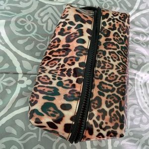 Cheetah Print Makeup Bag